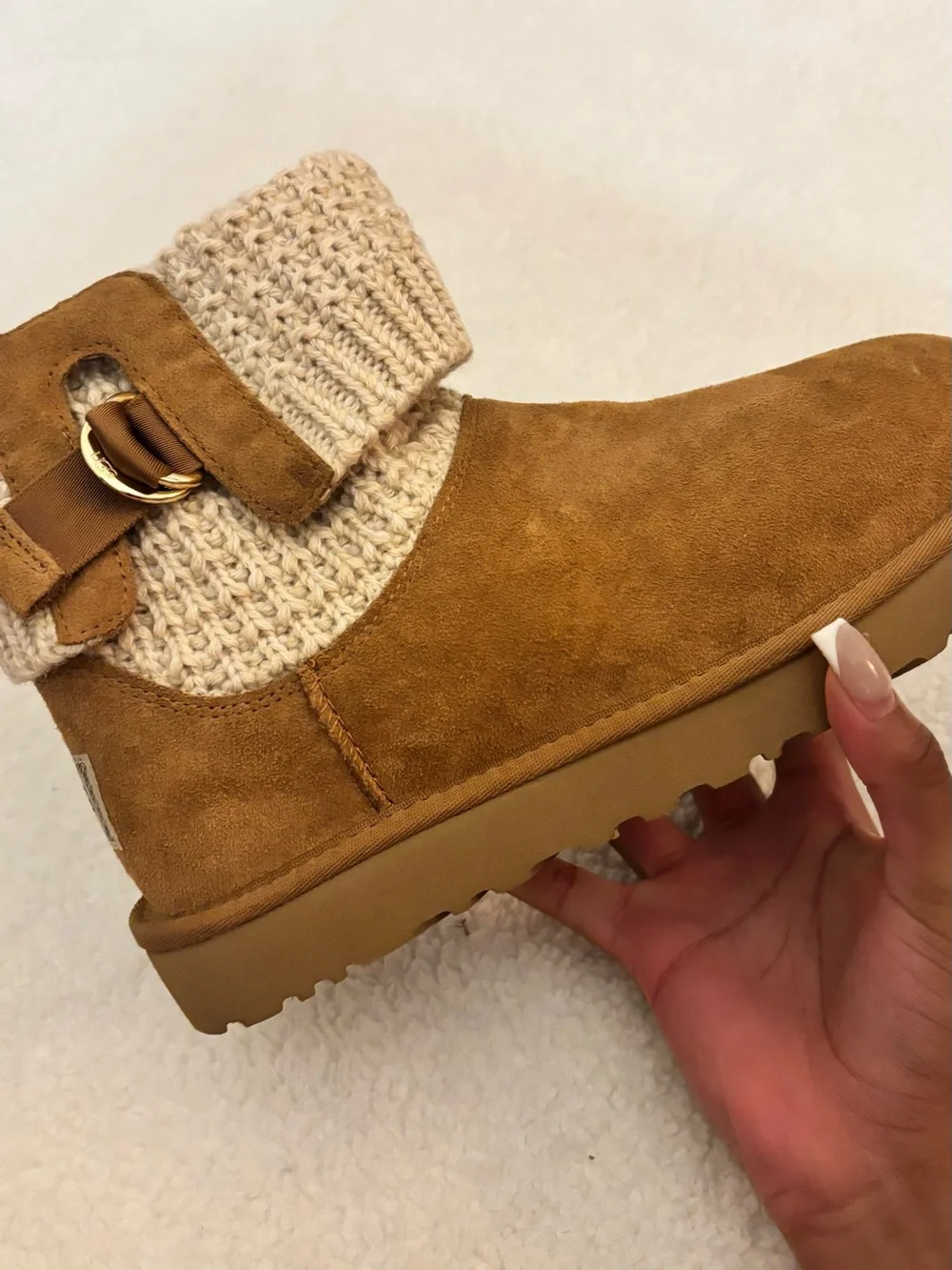 UGG Classic Solene Mini in Chestnut Brown
